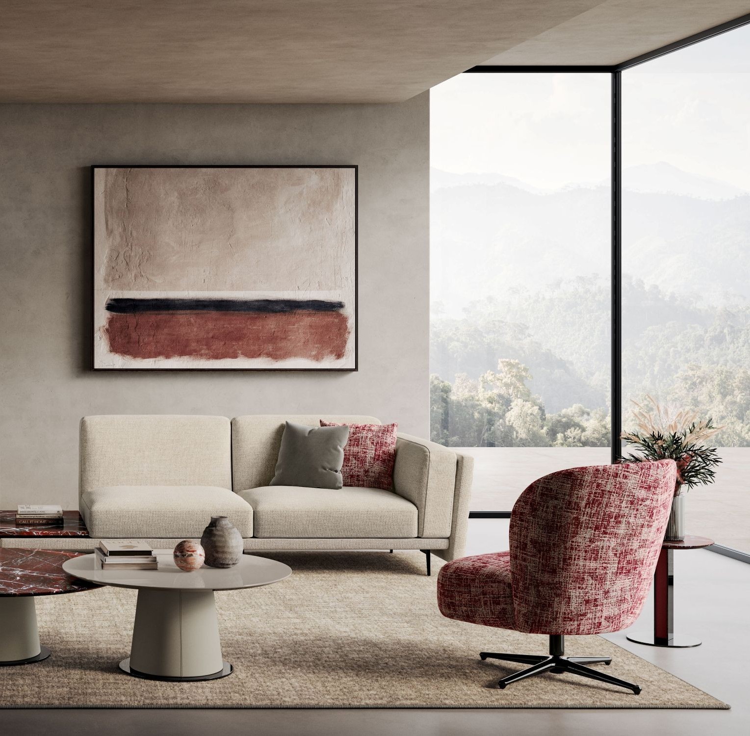 Kelly modular sofa by Former In Italia with minimalist design