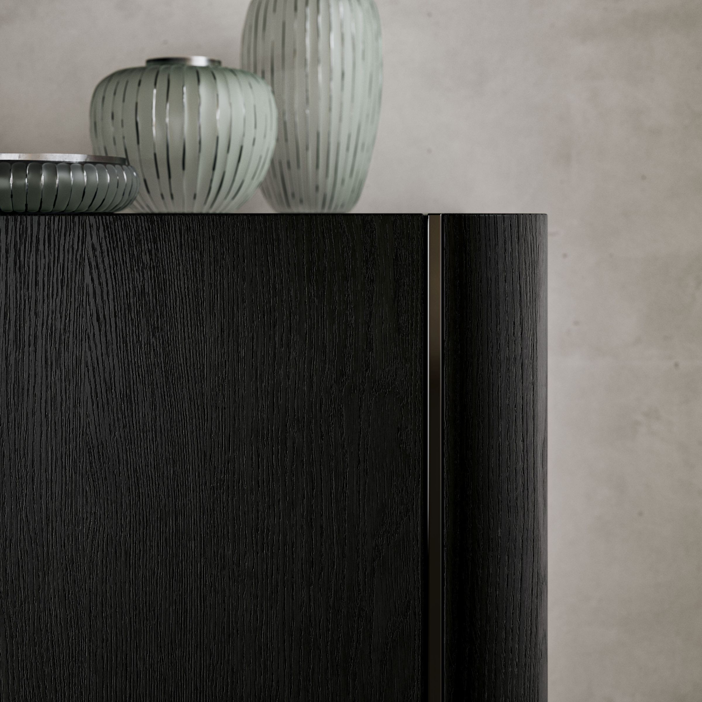 Odeon TV unit paired with designer furniture in modern living space formerin italia
