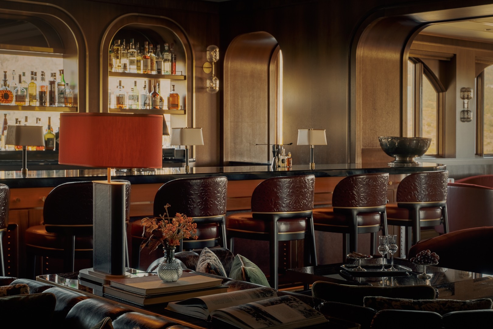 formerin italia arredamento custom made per the penrose room restaurant colorado