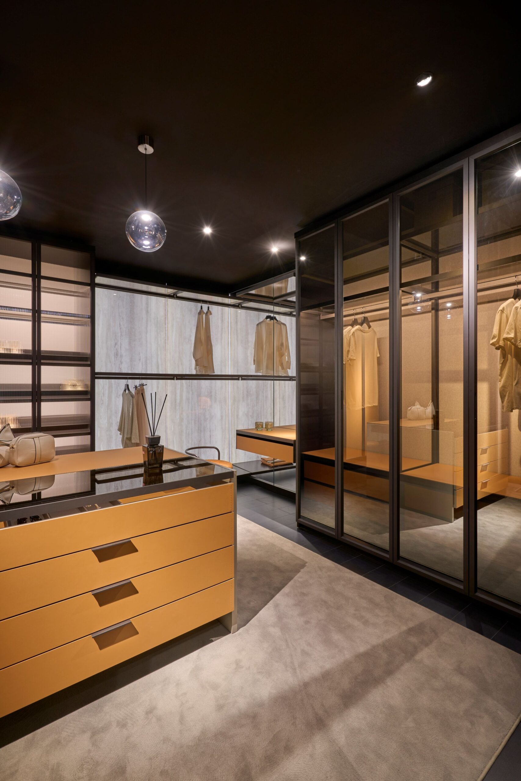 Former In Italia cabina armadio luxury The Dressing Architecture con design su misura e artigianalità italiana